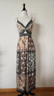 Anthropologie Maxi Dress New Size Small Garden Coquette Cottage Boho Peasant