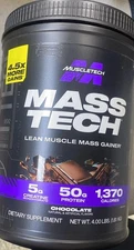 Muscletech Mass  Tech Lean Muscle Mass Gainer 4 Lb Exp 5/28