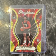 Panini 2023-24 Donruss Magicians Scoot Henderson Rookie Card /25