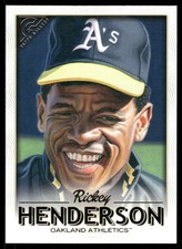 2018 Topps Gallery #129 Rickey Henderson