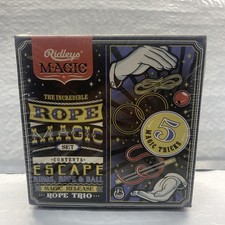 Ridley's The Incredible Rope Magic Set Trick Kids Fun Original Top Quality New