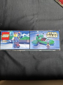 RARE LEGO Star Wars Flash Speeder 7124 Complete Boxed Set 105 Pieces Episode I