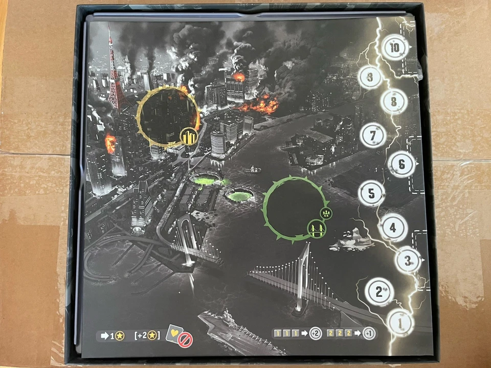 IELLO King of Tokyo Dark Edition Collectors Edition Board Game - Rare OOP - Image 4 of 4