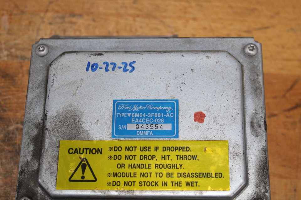 Steering Control Module Hybrid Fits 05-07 FORD ESCAPE 6M64-3F881-AC 6M643F881AC - Image 4 of 4