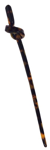 Nudo francés Amie hecho a mano 7" acetato de celulosa de Tokio moño moño pin palo - Imagen 2 de 3