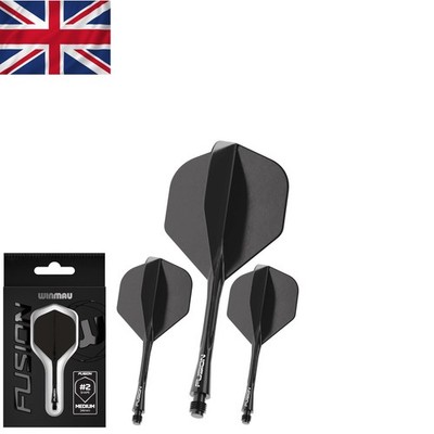 Elevate Your Darts Game: Fusion Integrated Flight & Shaft System - Intermediate