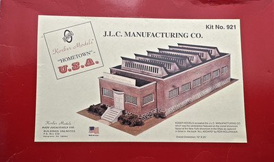 Korber Models #921 - O Scale - J.L.C. Manufacturing Company Kit