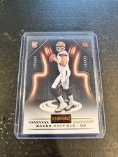 2018 Playbook Football BAKER MAYFIELD Rookie Card #128. rookie card picture