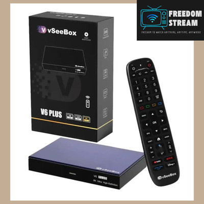Vseebox V6 Plus - Smart Media Player - Brand New, Sealed - Authorized Dealer