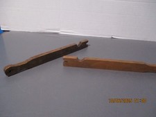 2 VINTAGE WEAVING LOOM TOOLS