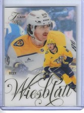 2025-26 UD FLAIR HOCKEY #151 OZZY WEISBLATT RC NASHVILLE PREDATORS