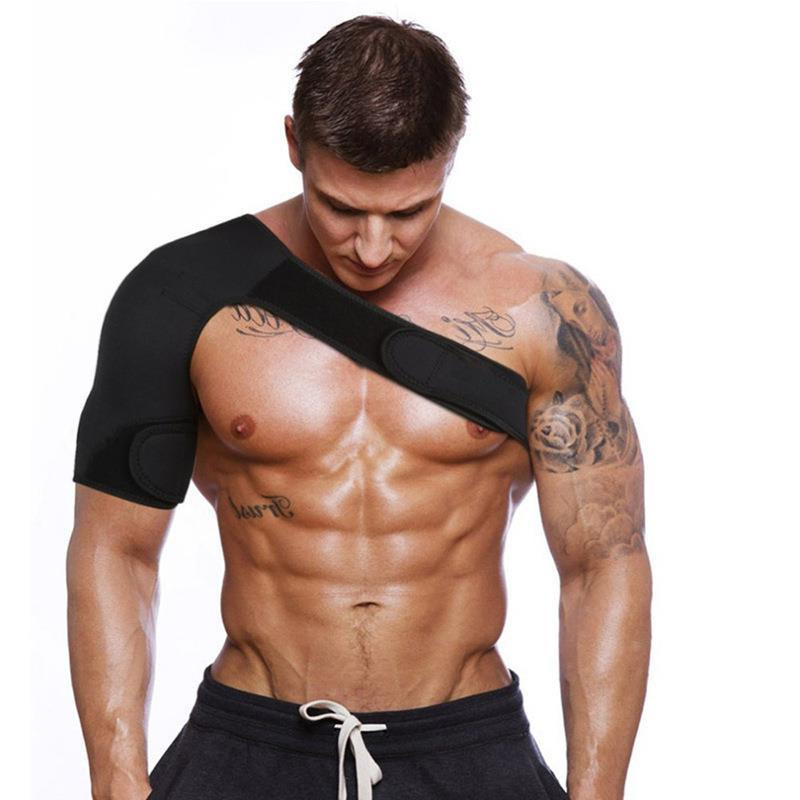 Shoulder Brace Support Compression Sleeve Torn Rotator Cuff Relief Joint AC Pain