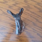 Vintage 8" Hand Carved Wooden Giraffe Figure Made in Kenya — photo 7