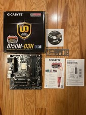 Intel G440 CPU GIGABYTE GA-B150M-D3H Combo