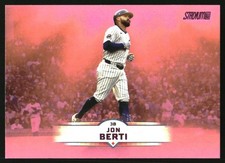 Jon Berti 2025 Stadium Club Pink Foil #44 Cubs 