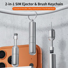 Multifunktionale Kopfhörer Telefon Reinigung SIM-Karte Entfernung Werkzeuge Auswerfer Pin Metall