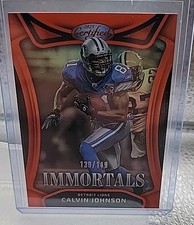2025 Panini Certified - Immortals Calvin Johnson #IM-CJN 139/149