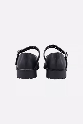 Steve Madden Girls Shoes Girls Adaptive Bitsy Mary Jane, Black - Size 3W - Picture 2 of 5