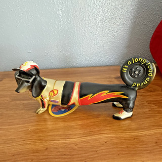 Westland Hot Diggity Dog Race Car Driver Dachshund
