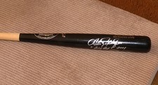 Andres Galarraga '01 Giants GAME-ISSUED Autographed BIG CAT  Louisville T141 Bat