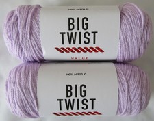 BIG TWIST Value Yarn Soft Purple Acrylic Yarn...