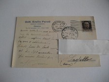 PUBBLICITARIA DOTT. EMILIO PARODI MEDICO CHIRURGO GENOVA PER SASSELLO