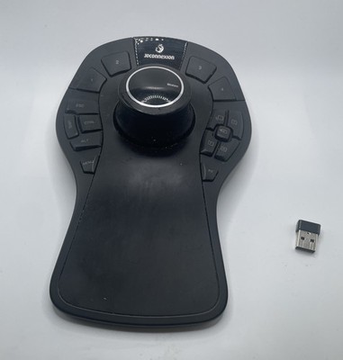 3Dconnexion SpaceMouse Pro Wireless Ergonomic Mouse / 3DX-600047 READ DESC