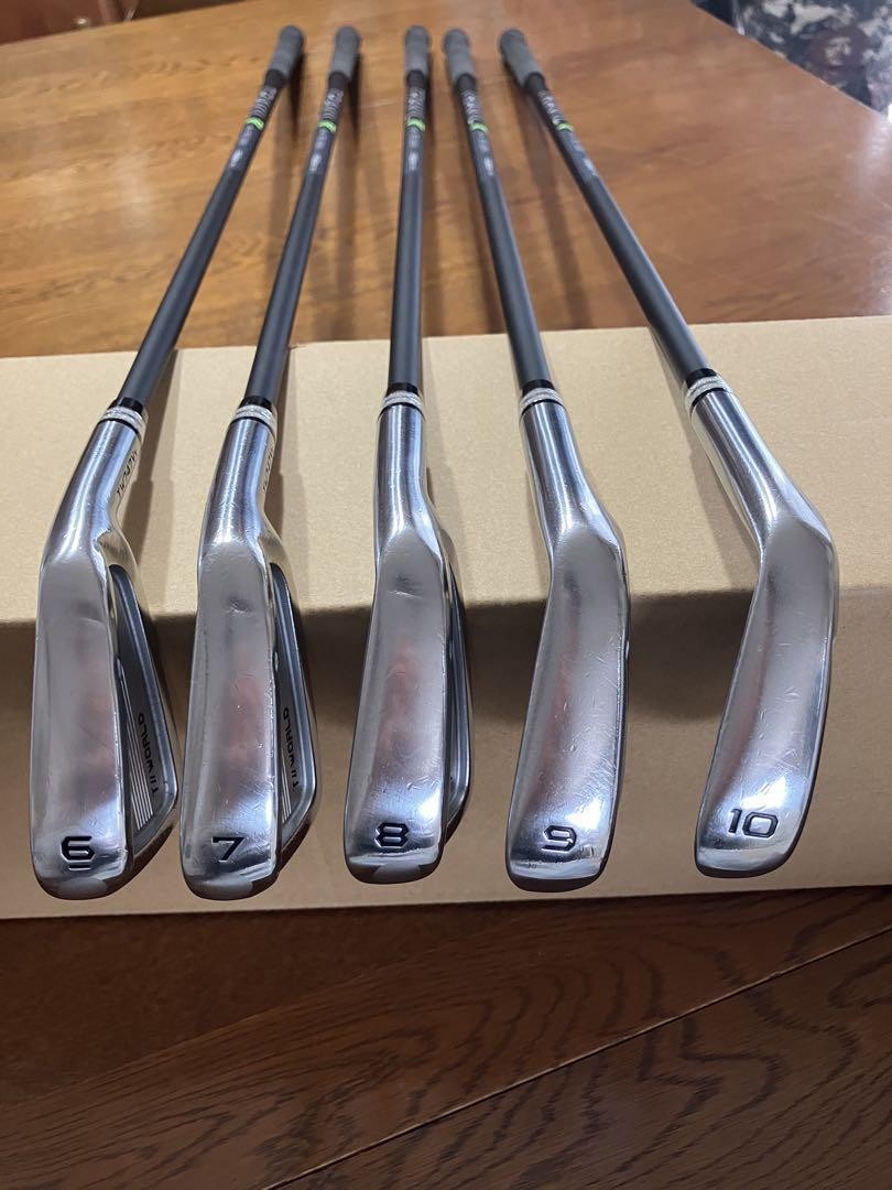 ホンマ TW747VX FORGED アイアン5本フジクラTRAVIL75 Honma TW747VX Forged 5 Iron Set Fujikura Travil75 S Flex