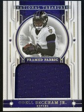 2023 Panini National Treasures - Framed Fabric Odell Beckham Jr. #FFA-OBJ /49...