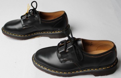 Dr. Martens Unisex 1461 Ghillie Smooth Leather Shoes CD4 Black