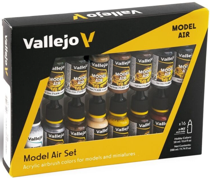 Vallejo 071191 Farb-Set, Eisenbahnfarben, 16 X 17 Ml - Bild 4