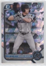 2022 Bowman Chrome Prospects Atomic Refractor Brady Allen #BCP-36 0i4k