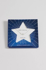 Estella Bartlett MERRY CHRISTMAS Silver Plated Necklace EBX6568S New RRP £18