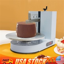 4-16" Electric Cake Decorating and Coating Machine Laser Scale 0-320rpm
