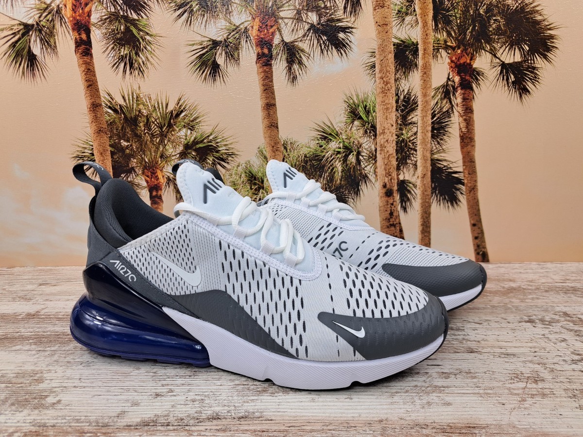 Nike Air Max 270 Persian Violet Dark Grey White Sneakers Men's