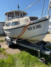 Kajütboot Poka 19 Snoopy  inclusive Straßentrailer