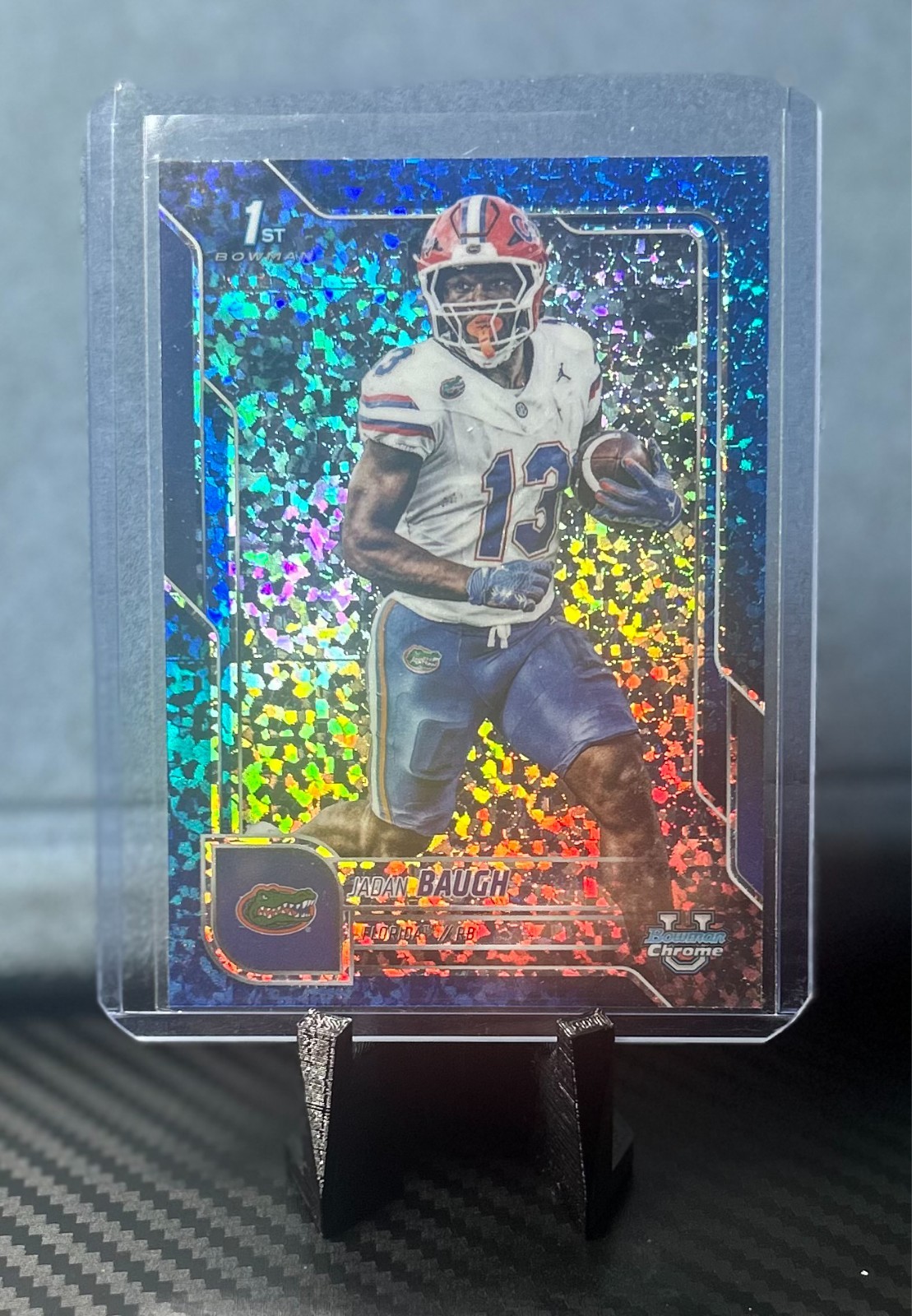 2025 Bowman University Chrome - Jadan Baugh Blue Mini-Diamonds /150