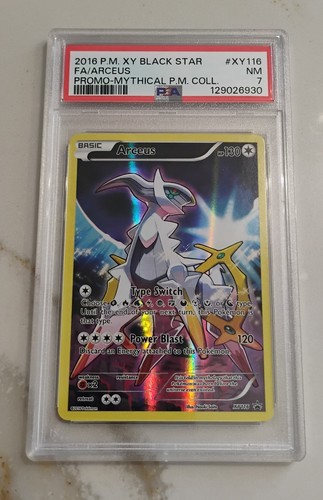 Arceus graded PSA 7 for sale on eBay
