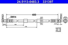 Flexible de frein Mercedes 320