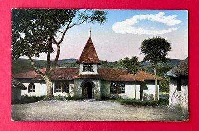 AK MOSHI in Tansania Ostafrika 1957 Kirche am Kilimandjaro   ( 173678