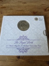 2015 Royal Mint The Royal Birth Princess Charlotte &pound;5 Sealed Coin