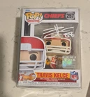 Funko Pop! Football NFL Travis Kelce #257 Vinyl Figure Autographed w/ Protector