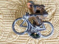 Vintage Bicycle Courier Barclay Manoil Military Lead Figurine VGVC