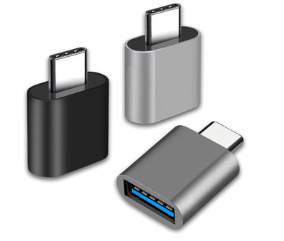3-Pack USB C to USB Adapter Type C Thunderbolt 4 OTG Converter USB C Male to USB