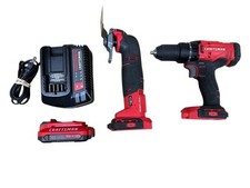 Craftsman Drill & Oscillating Tool, 1 Battery & Charger, CMCD700 / CMCE500 (EH)