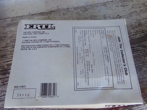 Ertl Case 1660 Combine 1988 New in box - Picture 6 of 6