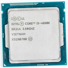Intel Core i5-4690K SR21A LGA1150 3.5GHz Unlocked Quad Core Unlocked Processor