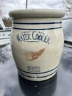 Antique Red Wing 5 gallon Hand Turned Water Cooler Stoneware Crock Minnesota