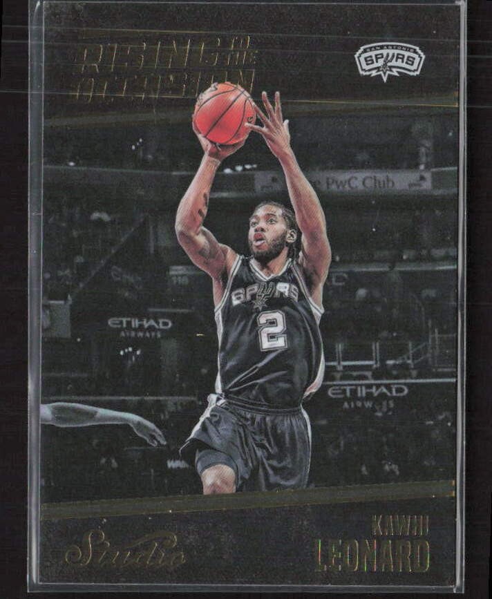 2016-17 Panini Studio #RO-KL Kawhi Leonard Rising to the Occasion (X)