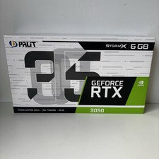Palit StormX GeForce RTX 3050 6GB GDDR6 Graphics Card Brand New